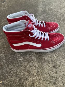 Red High Top Vans