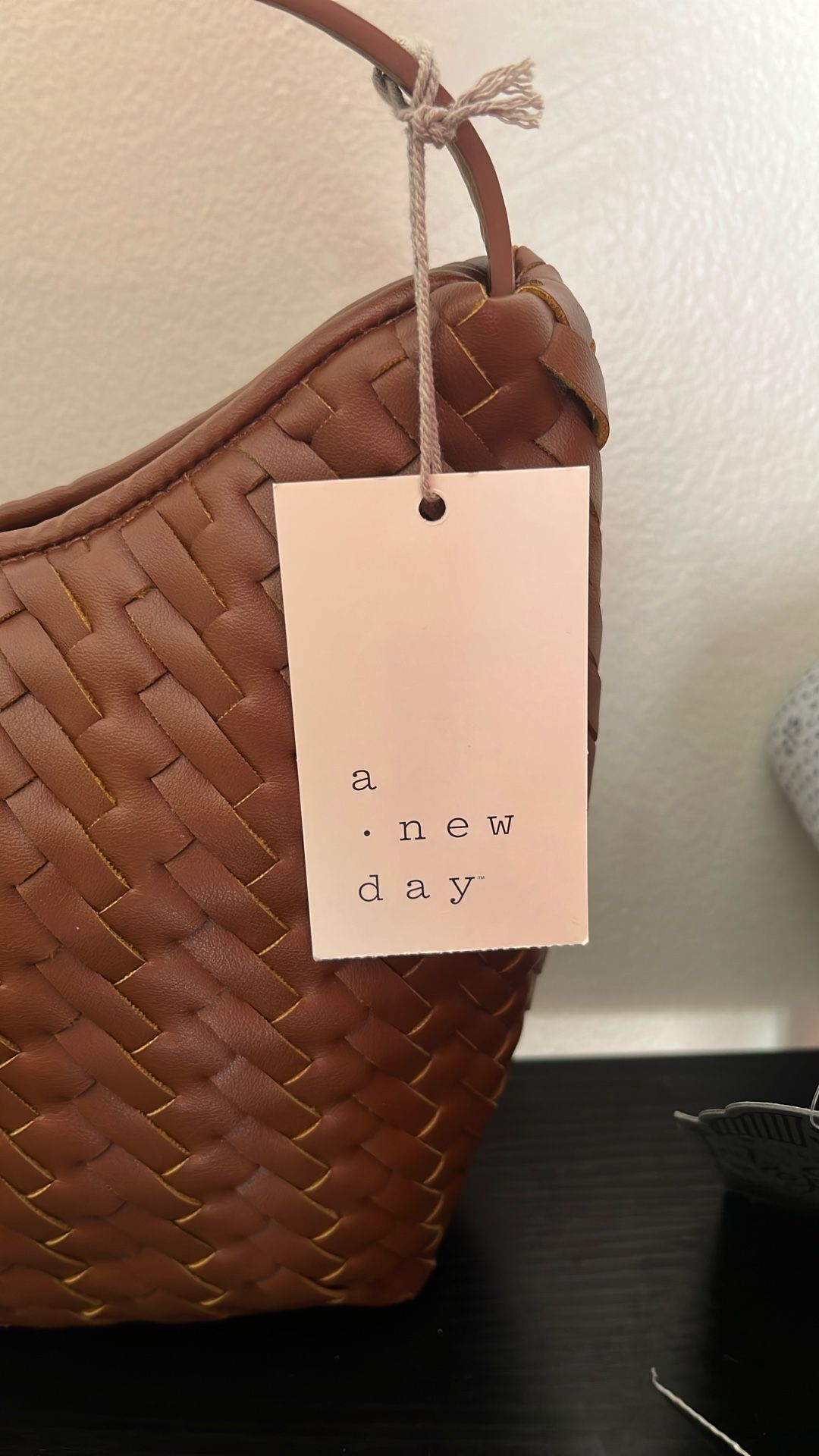 Mini Woven Shoulder Bag - A New Day™