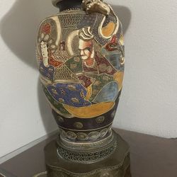 Antique Japanese Lamp 
