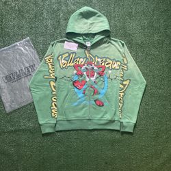 Lime Valley Forever Tax Zip Up Hoodie