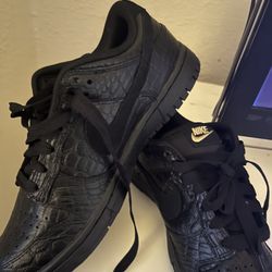 Brand New Black Croc Dunks