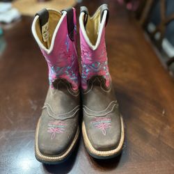 Cat & Jack girls cowboy boots size 1. NOKOTA HORSE. Made In Mexico Si... 