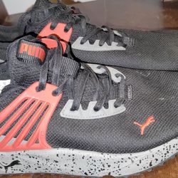 Puma Running Athletic Woven Shoes Soft Foam Insole