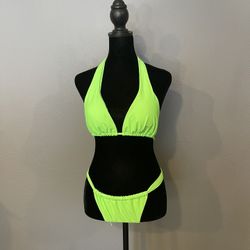 Lime Green Bikini