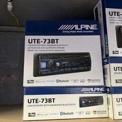 Alpine Ute-73bt On Sale Today! 