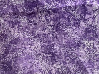 Dragonflies 100% cotton fabric