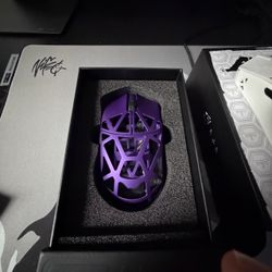 WLmouse Beast X Max Purple Solid Sides