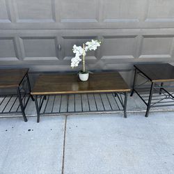 Beautiful Tables (iron And Wood)