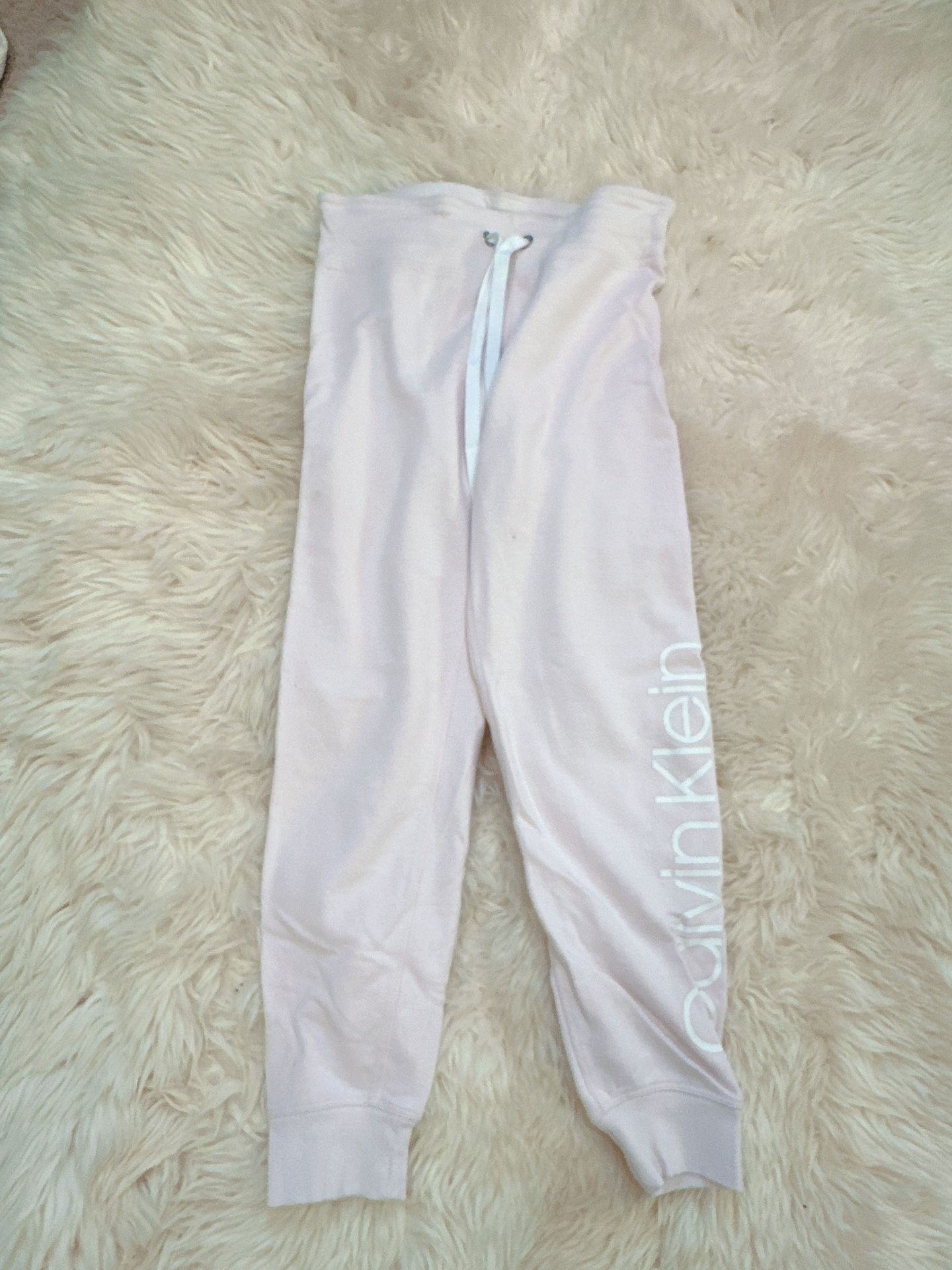 Calvin Klein Performance Joggers - Size S, Light Pink
