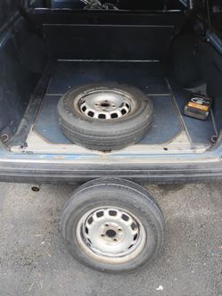Pair of 13" TOYOTA RIMS