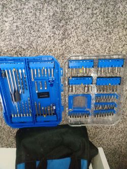 Kobalt drill drive bit set