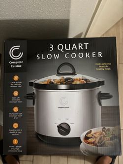 3 Quart Slow Cooker