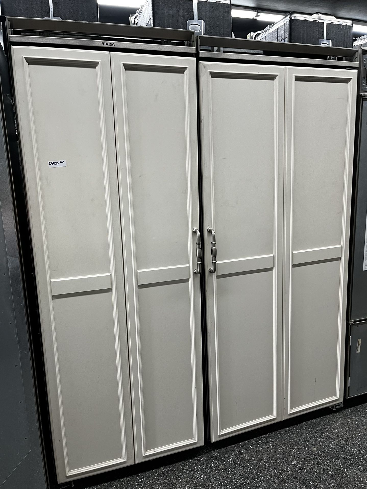 Viking Column Refrigerator & Freezer Built In 66”