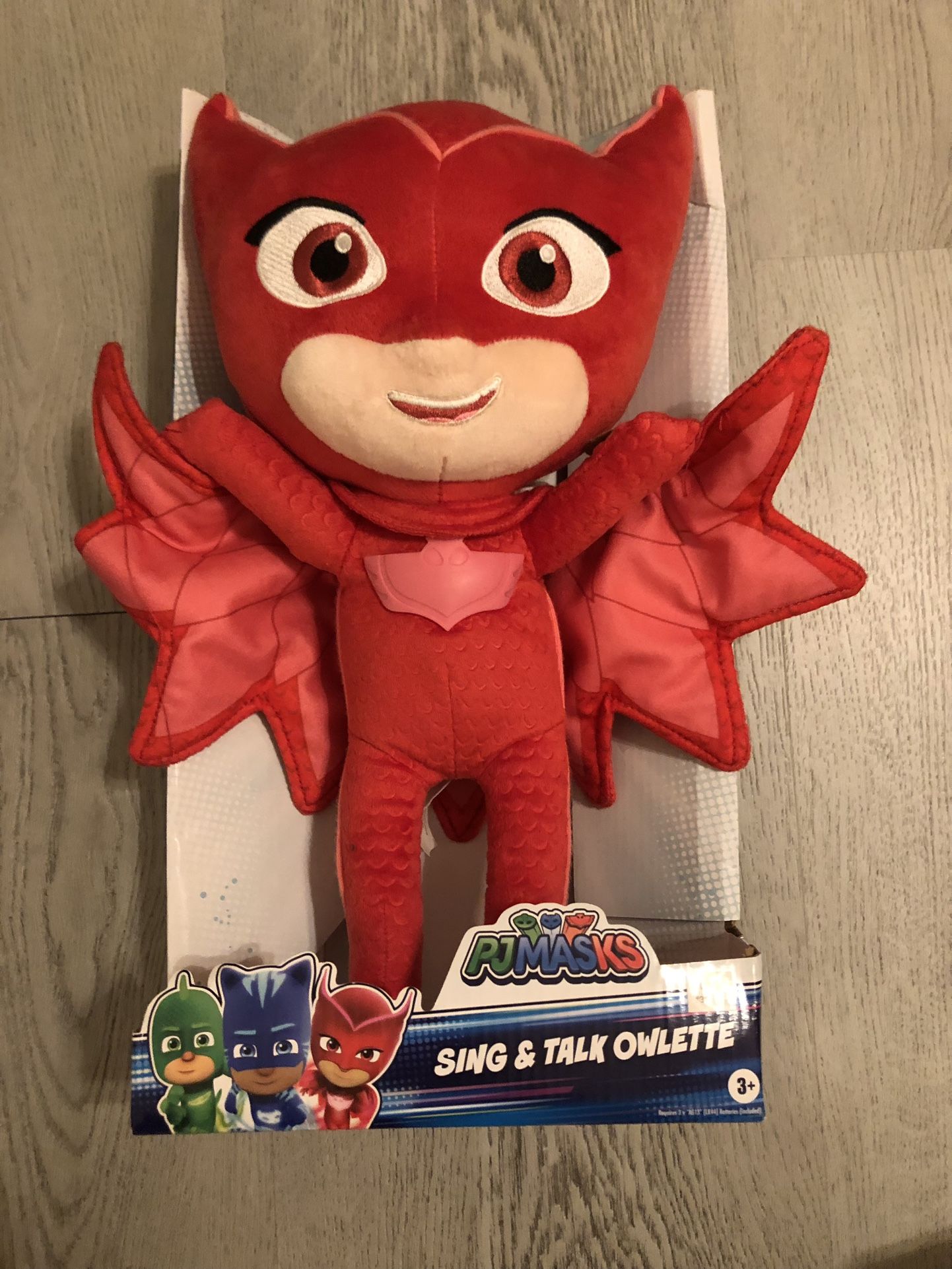 Disney 14" PJ Masks Sing & Talk Plush - Owlette