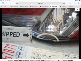 chipped 2018-2020 TOYOTA CAMRY LED LEFT DRIVER TAIL LIGHT 2019 OEM UC57879 Thumbnail
