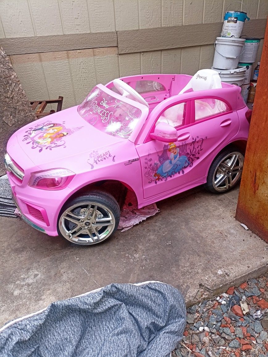 Disney Princess Ride On Car