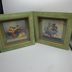Green Shadow Boxes