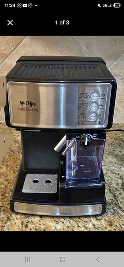 Mr. Coffee espresso  latte or cappuccino I HAVE 2 MACHINES