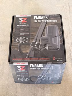 Seizmik Embark UTV Side View Mirror Kit 18106
