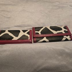 Ladys Wallet And Check Book Cover