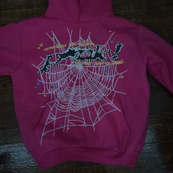 Pink Spider Hoodie