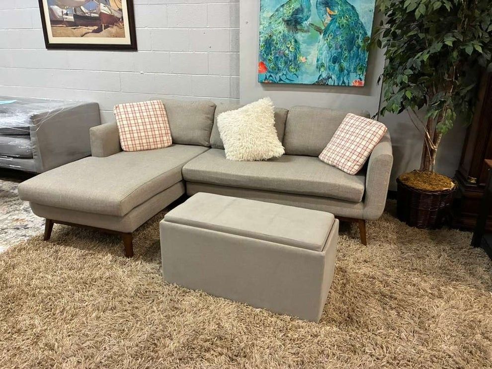 ποΈποΈ Mid-Century Modern Sectional Sofa 
Free Same Day Delivery