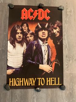 AC/DC Band Poster 24 x 36