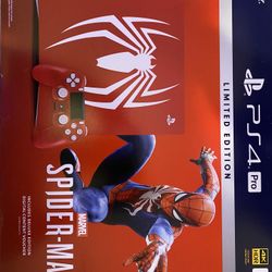 PS4 Pro - Spider-Man Limited Edition