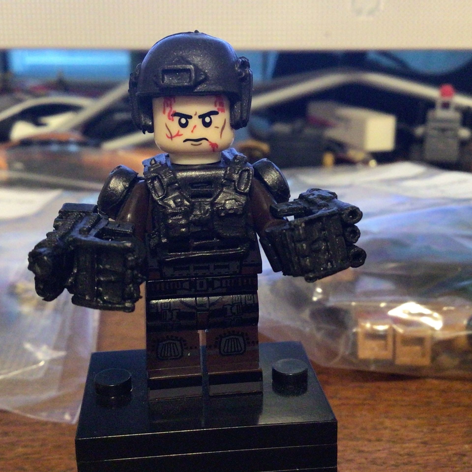 Lego Compatible William Cage ( Edge Of Tomorrow )