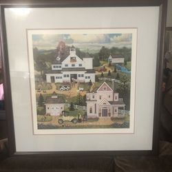 Rare FRAMED Limited Edition MOTHERS DAY CELEBRATION Jane Wooster Scott COA