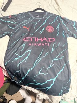 Man city jersey brand new Large