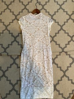 Women’s size Small white laced dress