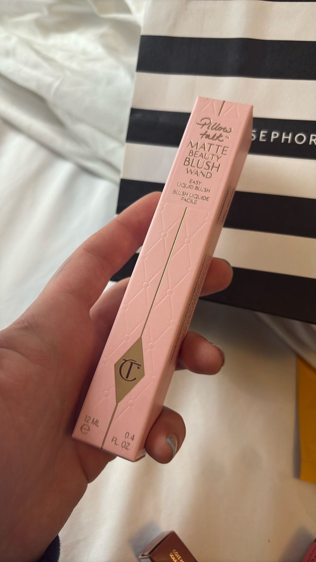 Charlotte Tilbury pillow talk, blush, pink pop