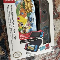 Nintendo Switch Game Traveler Go play Action Pack