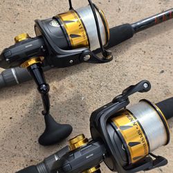 Penn SpinfisherVi Reel/New Lines/New Star Rods