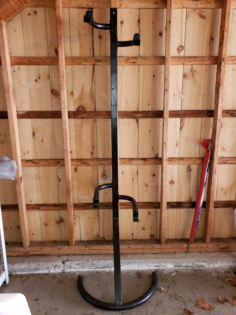 Wall Mounted Double Bicycle Rack