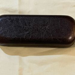 Stetson Brown Faux Leather Eyeglasses Case