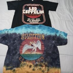 Led Zepplin Concert T Shorts