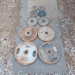 195lbs Olympic Weights 