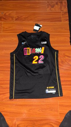 This is a Nike Jimmy Butler Miami Heat 2021/22 City Edition Swingman jersey