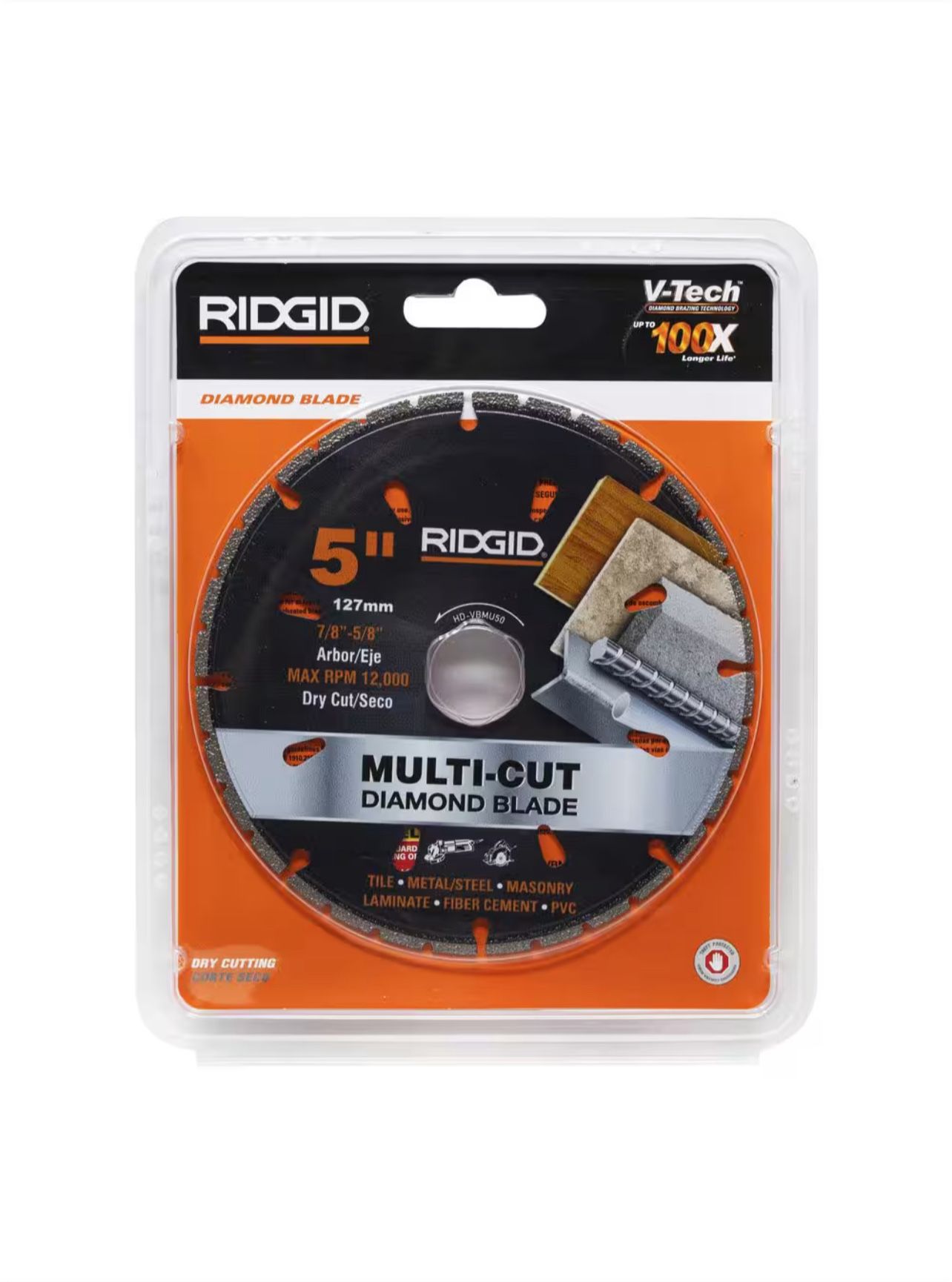 Ridgid 5in. Diamond Multi-Cutting Blade