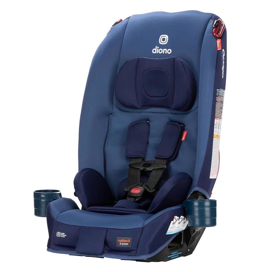 New Diono Radian 3R Convertible Car Seat, Blue