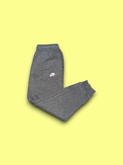 Nike sportswear club fleece tapered sweatpants dark grey men’s small