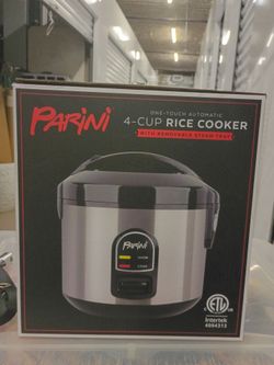 PARINI four cup rice cooker