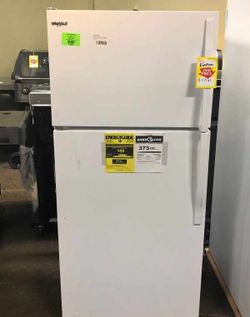 Brand New Whirlpool Top Freezer Refrigerator (Model:WRT314TFDW) TQ