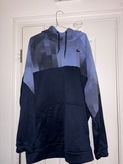 Nike Pullover Hoodie Navy Blue Two-Tone