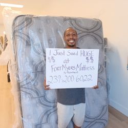 New Mattress For Queen Bed, King Bed, Full Bed!! Don’t Pay Online Or Retail Prices!! Delivery Today!! We Finance Everyone!!!