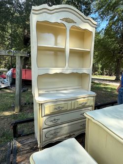 Vintage French Provincial-Style Bedroom Furniture — $200 OBO