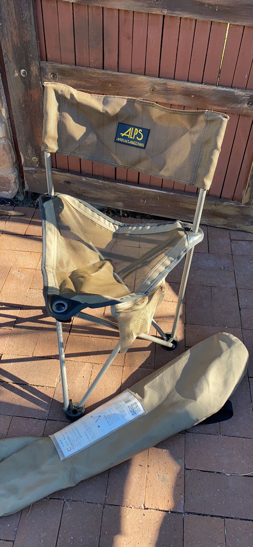 Out door camping backpack chair