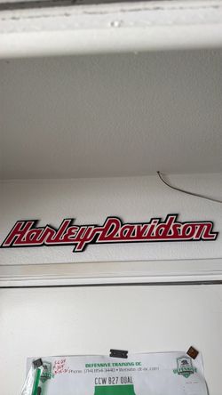 Harley Davidson Signs